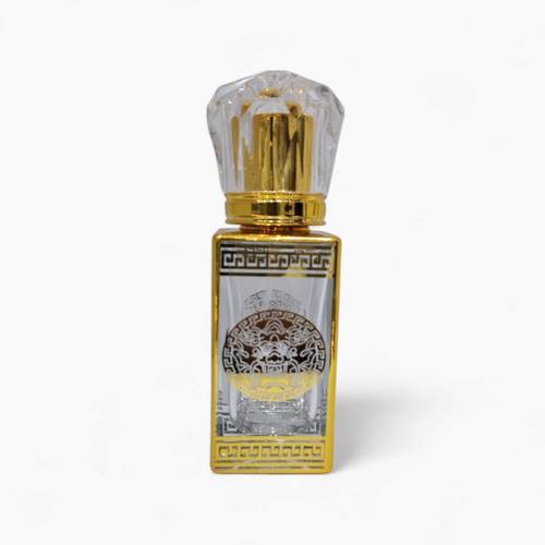 علب زجاجات عطور فارغة ذهبي 50مل