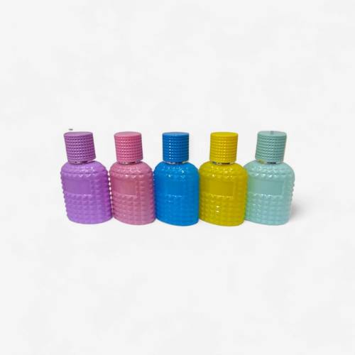 علب زجاجات عطور فارغة متعدد اللوان 45مل