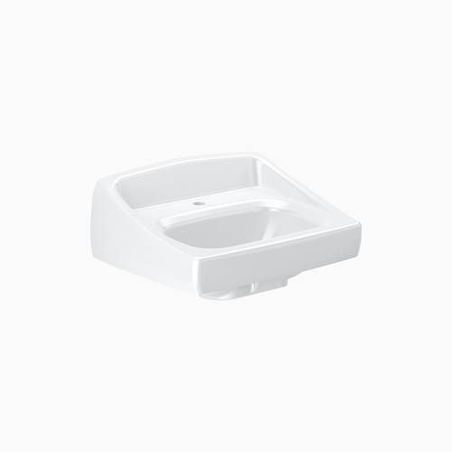  SS3103 (3873103) WALL-MOUNTED BACKSPLASH LAVATORY (WHITE). 