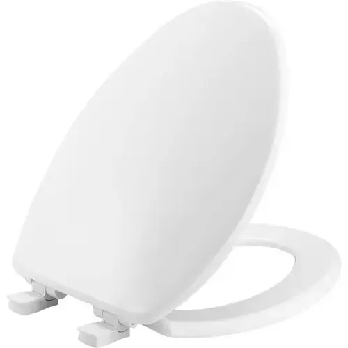  7300SLEC00 BEMIS  ELONG. SLOW CLOSING SEAT & COVER (WHITE) 