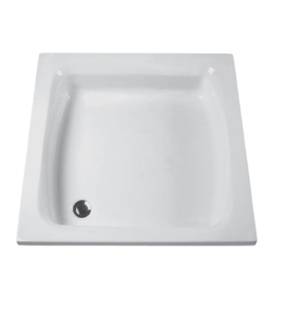  #GE0195000101/G7195/G7467  ACRY: S/TRAY  90*90 SQUARE (WHT) 