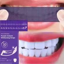 شرائط تبييض الأسنان V34 البنفسجية