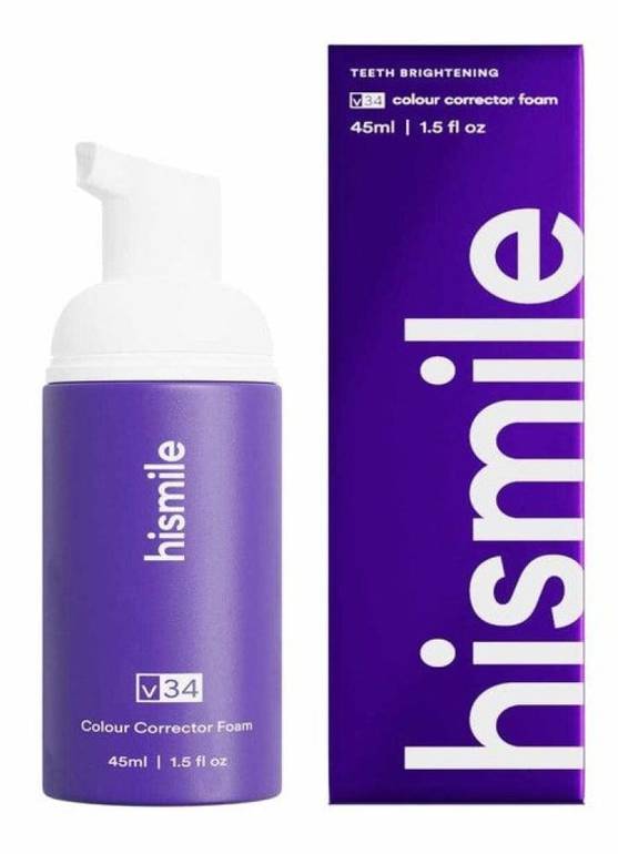 HISmile teeth brightening v34 colour corrector serum 30ml