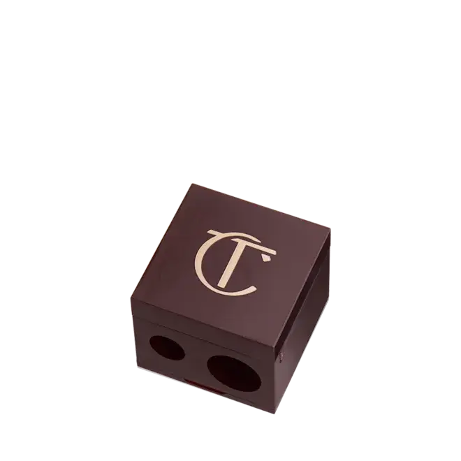 Charlotte tilbury PENCIL SHARPENER ROSE GOLD & NIGHT CRIMSON