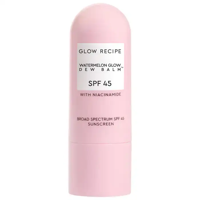 Glow Recipe Watermelon Glow Niacinamide Dew Balm Face Sunscreen Stick- SPF 45