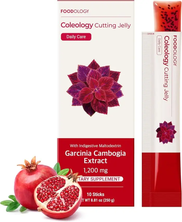 FOODOLOGY Coleology Cutting Jelly 25 g, 10 Sticks