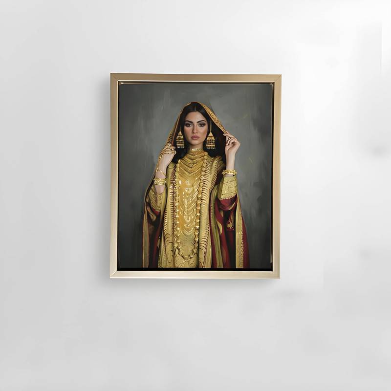 Gallery Canvas Print with Frame- Eastern Region - Small