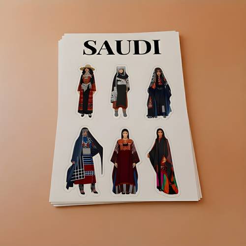Stickers_ Saudi Traditional Attires 4