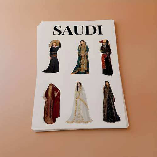 Stickers_ Saudi Traditional Attires 2