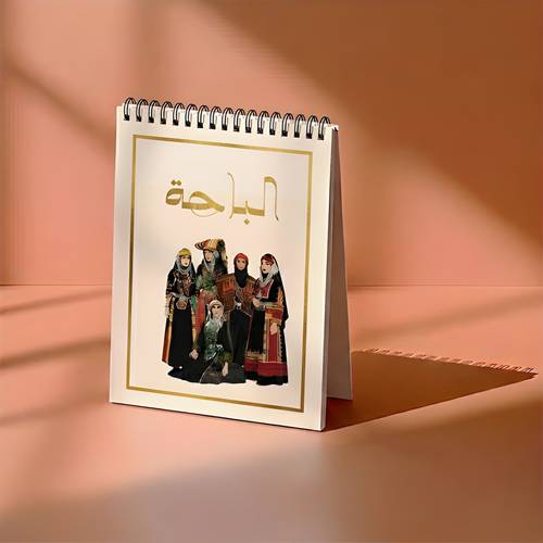 Saudi Traditional Attire Collection Notebook - Baha