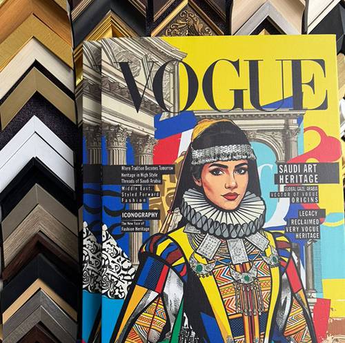 Vouge Collection Printed Artwork-Joker 