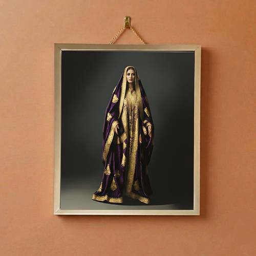 Gallery Canvas Print with Frame -Najid Bride