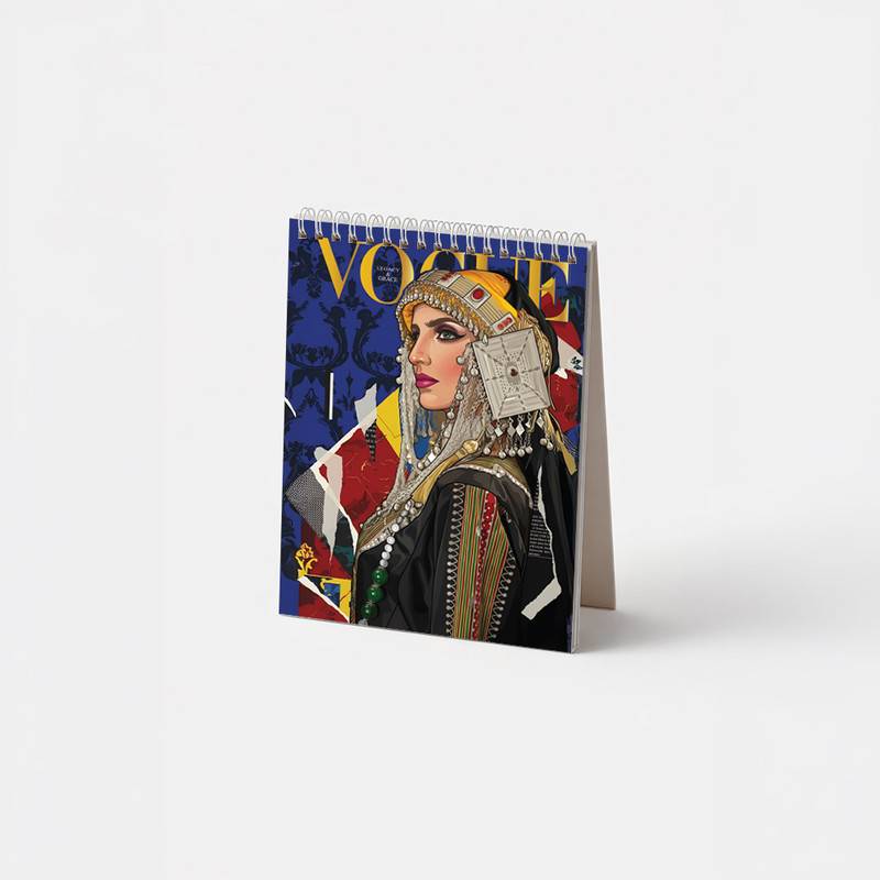 Vogue Saudi Heritage Fashion Collection Notebook - Baha Fashion - Conn