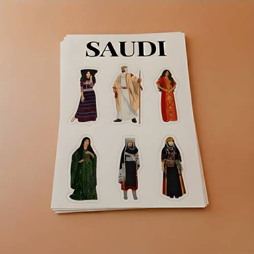 Stickers_ Saudi Traditional Attires 1