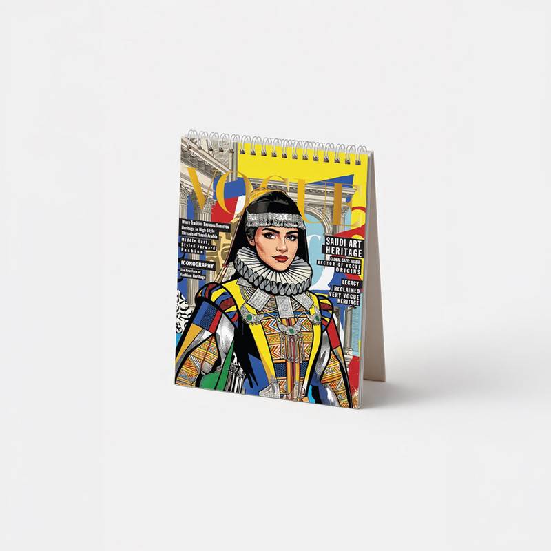 Vogue Saudi Heritage Fashion Collection Notebook - Jocker - Connected 