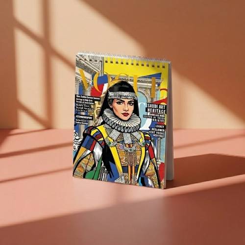 Vogue Saudi Heritage Fashion Collection Notebook - Jocker