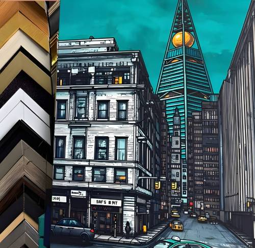 Faisaliya Tower Printed Artwork