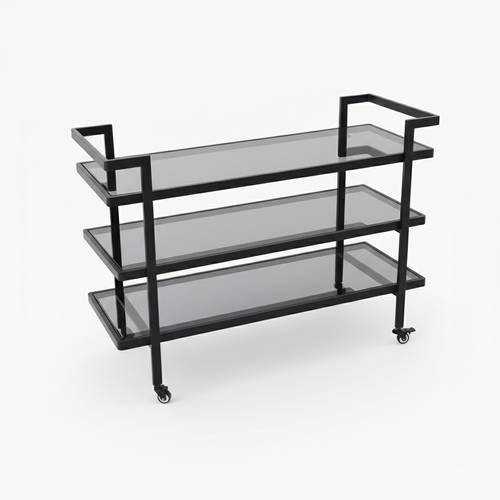 عربة خدمة وكونسول بتصميم Minimalist