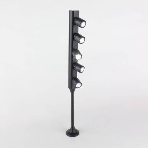 LED كشاف فاترينة خماسي اسود