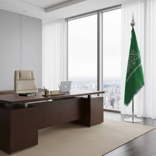علم المملكة السعودية 