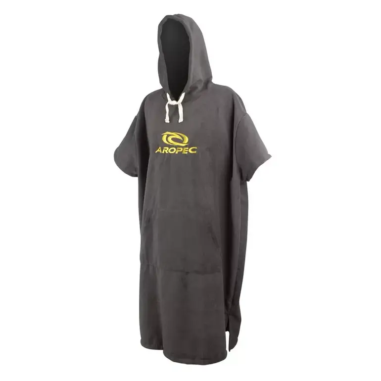 Quick Dry Changing Poncho (GY), w/Aropec logo
