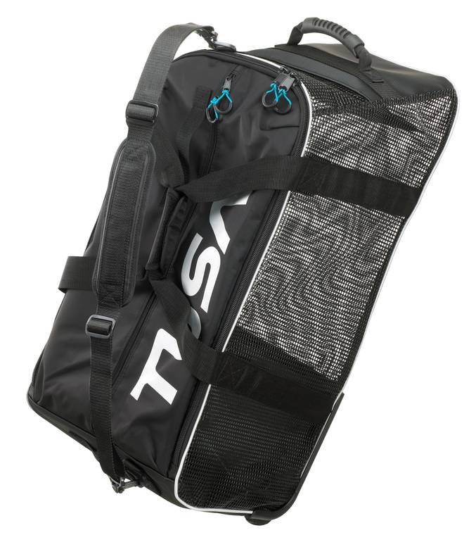 MESH ROLLER BAG || حقيبة شبكية بعجلات