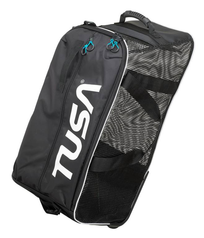 MESH ROLLER BAG || حقيبة شبكية بعجلات