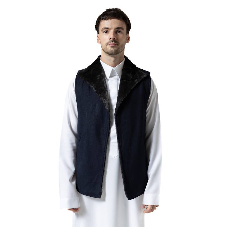Navy Blue Vest