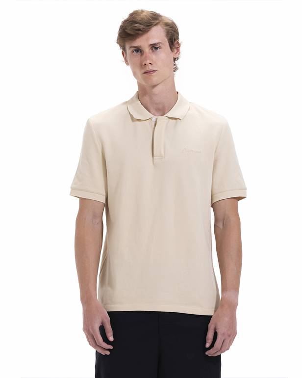 Beige Polo