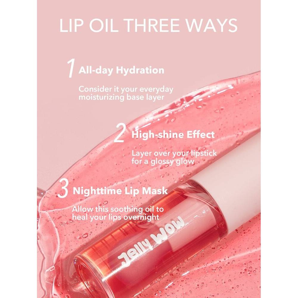 SHEGLAM Jelly Wow Hydrating Lip Oil-Berry Involved