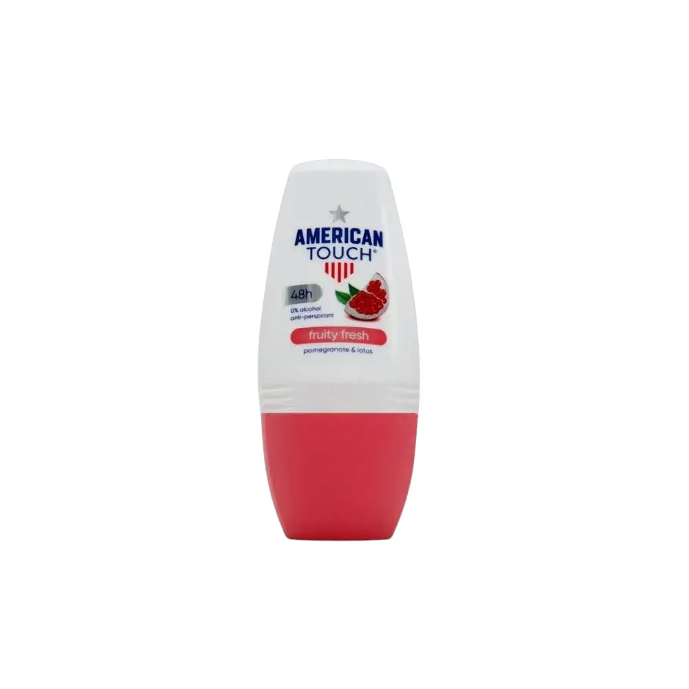 أمريكان تاتش رول أون مزيل عرق حماية متقدمة 48 ساعة - 50 مل - Fruity Fresh