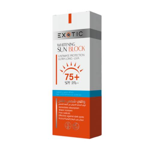 ايكزوتيك واقي شمس بعامل حماية +SPF75 مفتح للبشرة - 100 مل