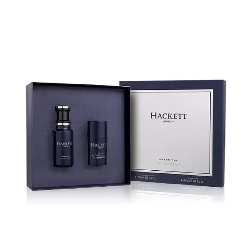 هاكيت لندن مجموعة عطر رجالي او دو بارفيوم مع مزيل للعرق 75 جرام ، 100 مل