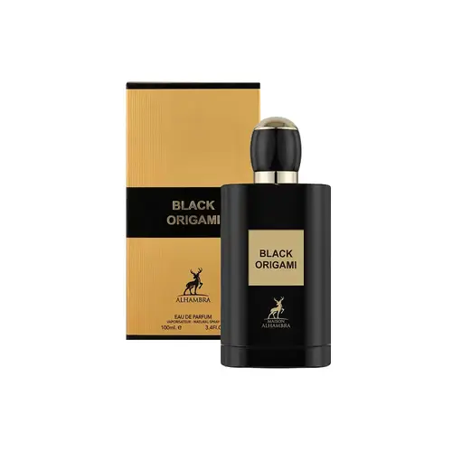 ميزون الحمراء بلاك أوريغامي أو دو برفيوم عطر رجالي شرقي - 100 مل