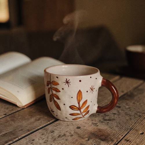 Golden fall mug 🍁