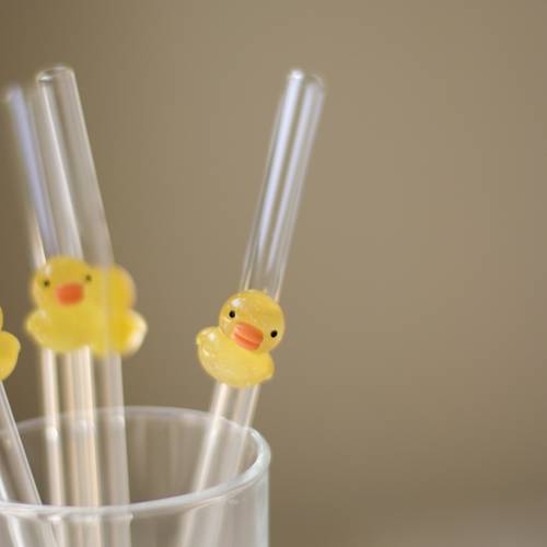 Little quack straw