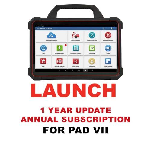 Launch - One Year Subscription For PAD VII