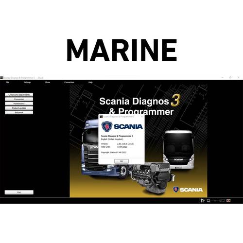 SCANIA SDP3 MARINE
