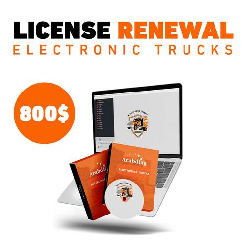 Renewal of Electronic Trucks - License for One Year