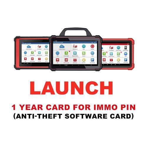 Launch - 1 Year Card for IMMO PIN ( Anti-theft Software Card