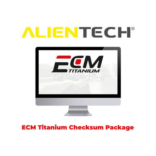 Alientech - حزمة المجموع الاختباري ECM Titanium 