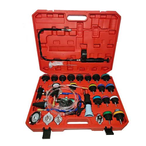 34PCS RADIATOR PRESSURE TESTING TOOL WATER TANK