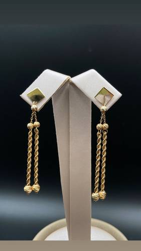 GOLD EARINGS K18