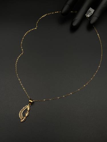 عقد ذهب أصفر عيار 21 