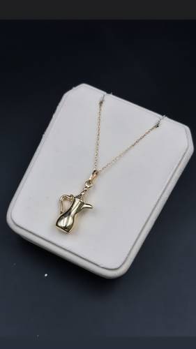 YELLOW GOLD NECKLACE K18