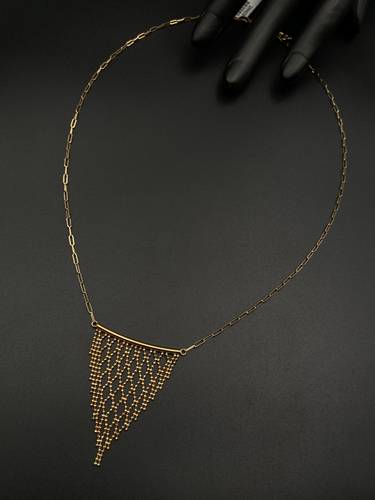 GOLD NECKLACE K18