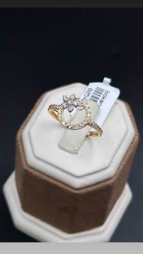 YELLOW GOLD RING 18K