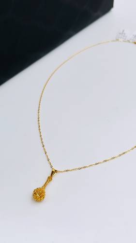 YELLOW GOLD NECKLACE K21