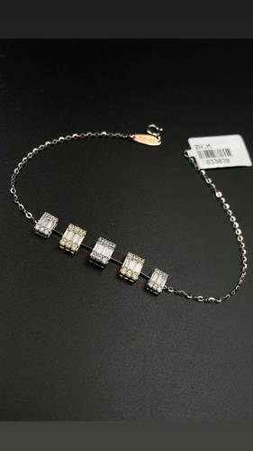 سوارة ذهب أبيض عيار 18