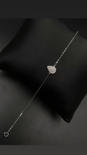 سوارة ذهب أبيض عيار 18